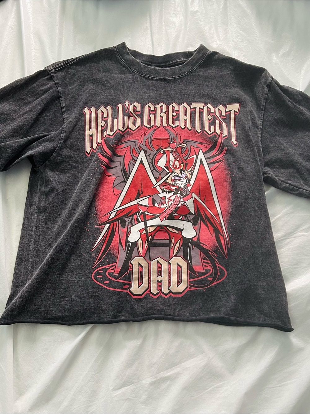 Hazbin Hotel Graphic 'Hell's Greatest Dad' Tee